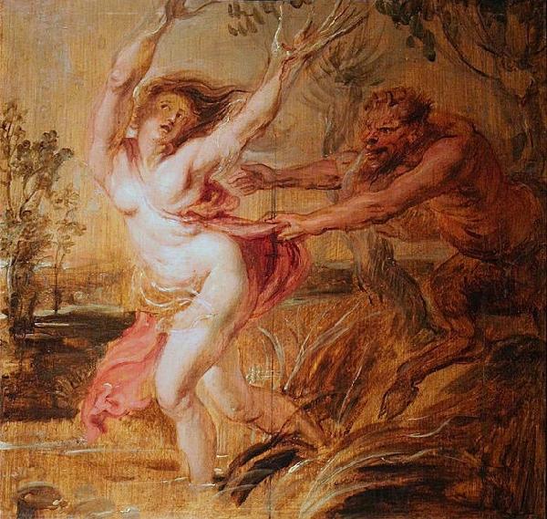 Peter Paul Rubens Pan et Syrinx France oil painting art